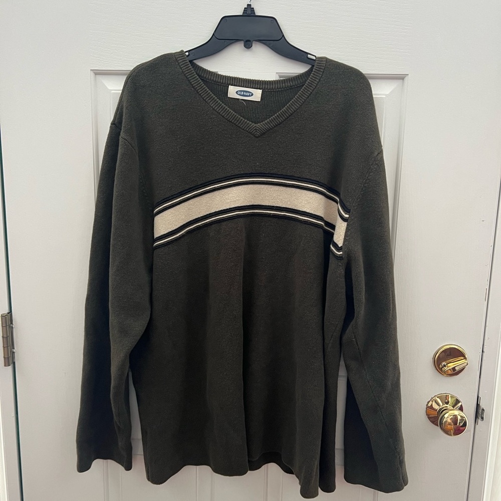 Old Navy V-Neck Grandpa Sweater